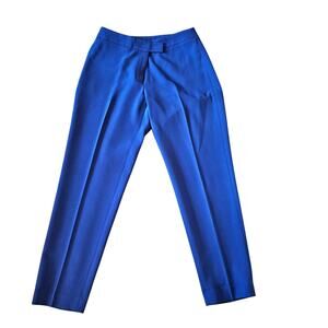 Anne Klein Cobalt Blue skinny Ankle Dress Pant Trousers Size 10